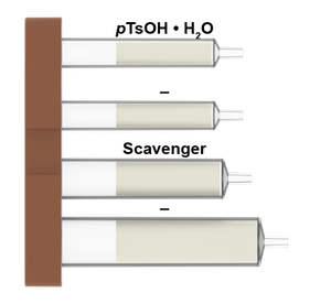 What is in the Boc deprotection cartridges: Image